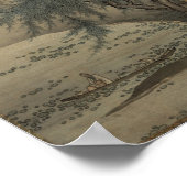 Kano Masanobu - Waardevolle Lotuses Poster (Hoek)