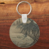 Kano Masanobu - Waardevolle Lotuses Sleutelhanger (Voorkant)