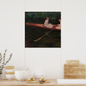  kano op de Epte Claude Monet Poster (Keuken)