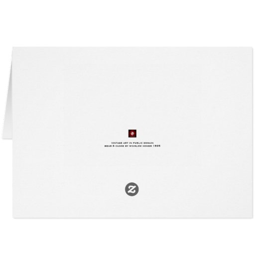 Kano op een strand met Beer  kunstblanco (Achterkant Horizontaal)