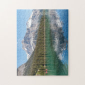 Kano op het beroemde Emerald Lake - Yoho NP, Canad Legpuzzel (Verticaal)