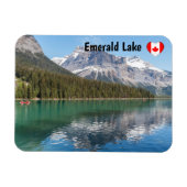 Kano op het beroemde Emerald Lake - Yoho NP, Canad Magneet (Horizontaal)