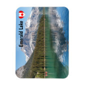 Kano op het beroemde Emerald Lake - Yoho NP, Canad Magneet (Verticaal)