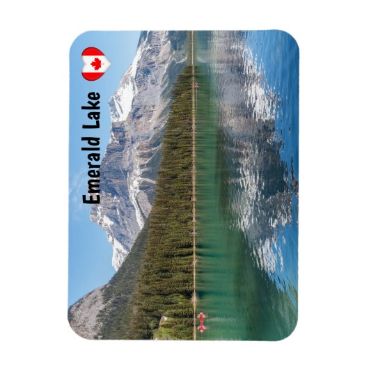 Kano op het beroemde Emerald Lake - Yoho NP, Canad Magneet (Verticaal)