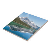 Kano op het beroemde Emerald Lake - Yoho NP, Canad Tegeltje (Zijkant)