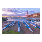 Kano op het strand foto afdruk (Voorkant)