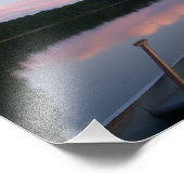 Kano, peddel en meer op de zon foto afdruk (Hoek)