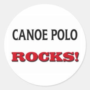 Kano Polo Rocks Ronde Sticker