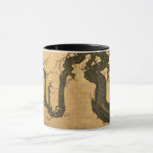 Kano Sansetsu "Old Plum" Mok (Midden)