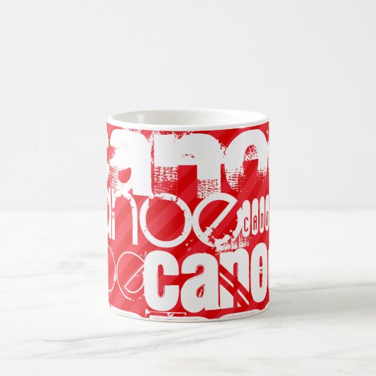 kano; Scarlet Red Stripes Koffiemok (Center)