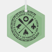 Kano Trails Hex Ornament 2024 (Voorkant)
