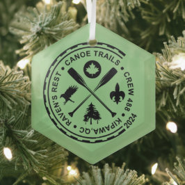 Kano Trails Hex Ornament 2024