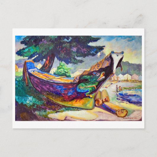 kano uit de indiaanse oorlog | Emily Carr | BRIEFK Briefkaart (Voorkant)