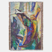 kano uit de indiaanse oorlog | Emily Carr | Deken (Voorkant Verticaal)