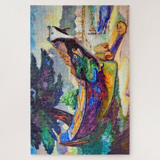 kano uit de indiaanse oorlog | Emily Carr | Legpuzzel (Verticaal)