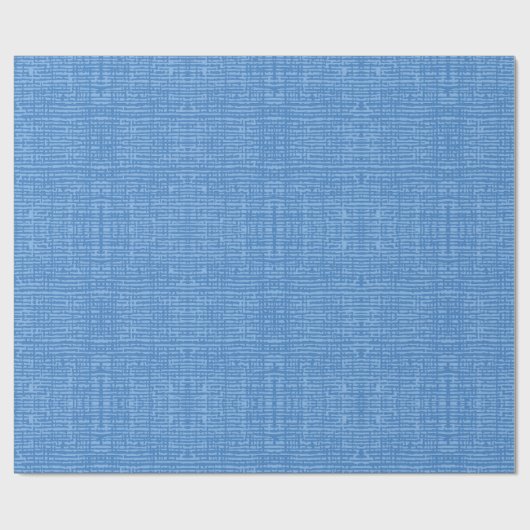 Kano Weave in Blue Cadeaupapier (Vlak)