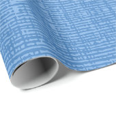 Kano Weave in Blue Cadeaupapier (Rol Hoek)