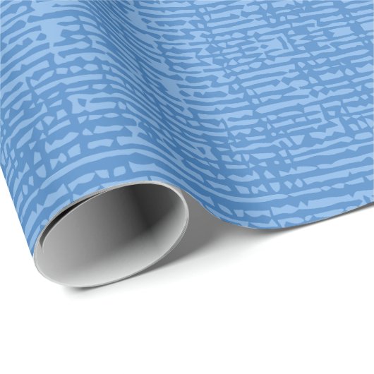 Kano Weave in Blue Cadeaupapier (Rol Hoek)