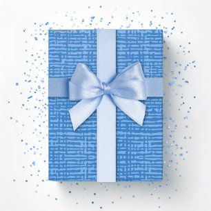 Kano Weefsel in Blauw Cadeaupapier