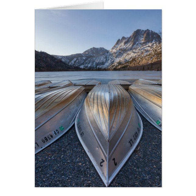 Kanoe bij het meer (Voorkant)