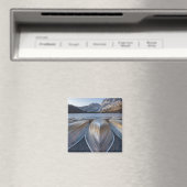 Kanoe bij het meer magneet (Insitu (Vaatwasser))