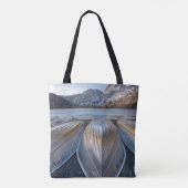 Kanoe bij het meer tote bag (Achterkant)