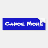 KANOE MEER Bumpersticker (Voorkant)