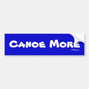 KANOE MEER Bumpersticker