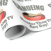 Kanoeën Cadeaupapier (Rol Hoek)