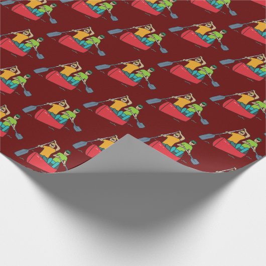 Kanoeën Cadeaupapier (Hoek)