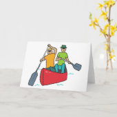 Kanoeën Kaart (Gele Bloem)