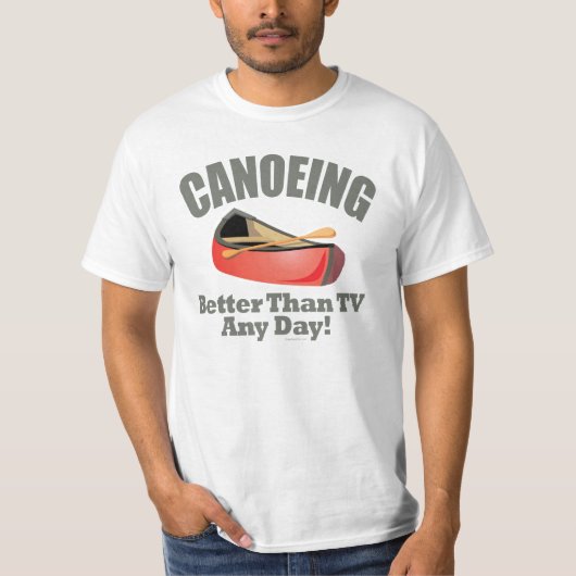 Kanoeën T-shirt (Voorkant)