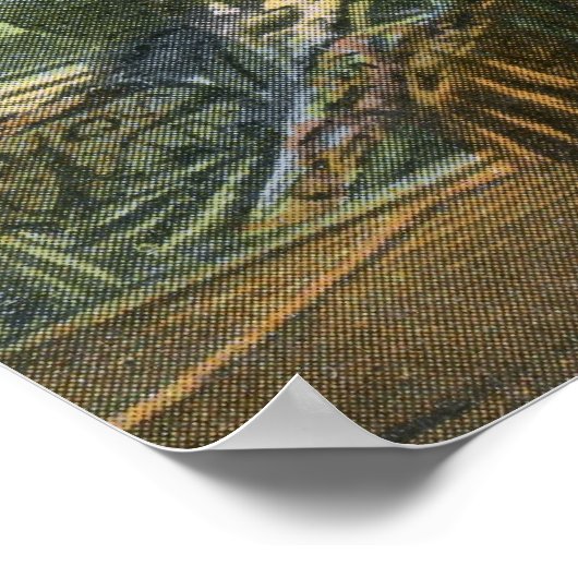 Kanoeing, Belle Isle, Detroit  Poster (Hoek)