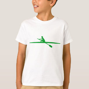 Kanoeing - Grass Green T-shirt