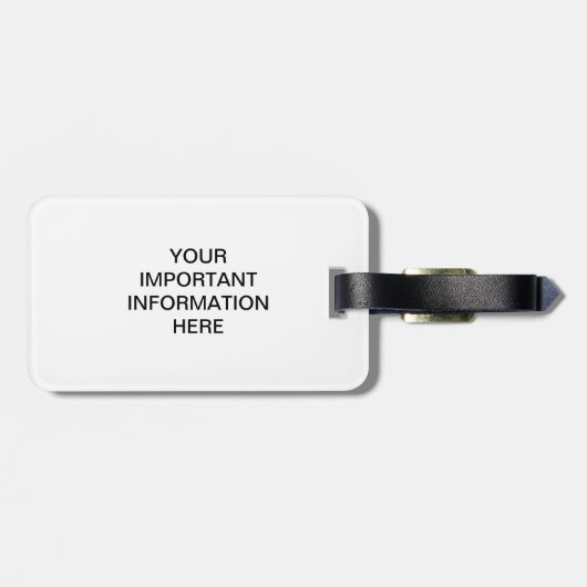 ***KANOEN** BAGAGELABEL (Achterkant horizontaal)