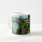 Kanoën bij Arch Rock Coffee Mok (Voorkant links)