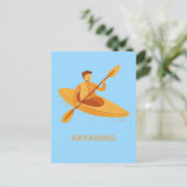 Kanoën Briefkaart (Staand voorkant)