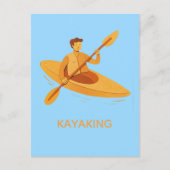 Kanoën Briefkaart (Voorkant)