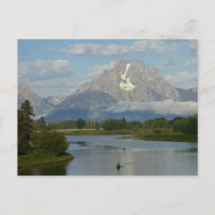 Kanoën in Grand Teton National Park Briefkaart