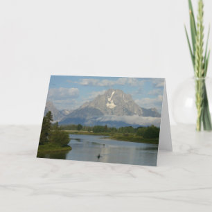 Kanoën in Grand Teton National Park Kaart