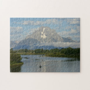 Kanoën in Grand Teton National Park Legpuzzel