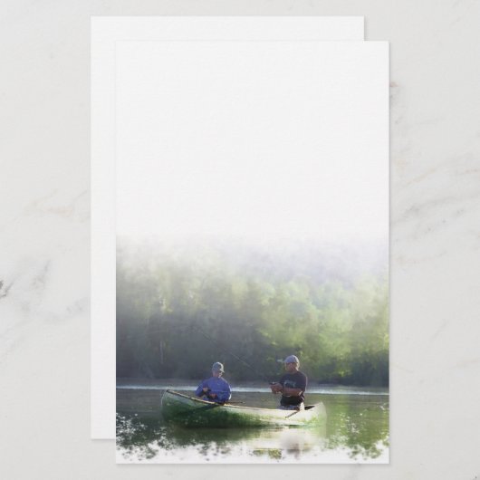 Kanoestellen - Briefpapier (Voorkant / Achterkant)