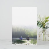 Kanoestellen - Briefpapier (Staand voorkant)