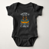 Kanoestellen - Paddle Your Own Canoe Romper (Voorkant)