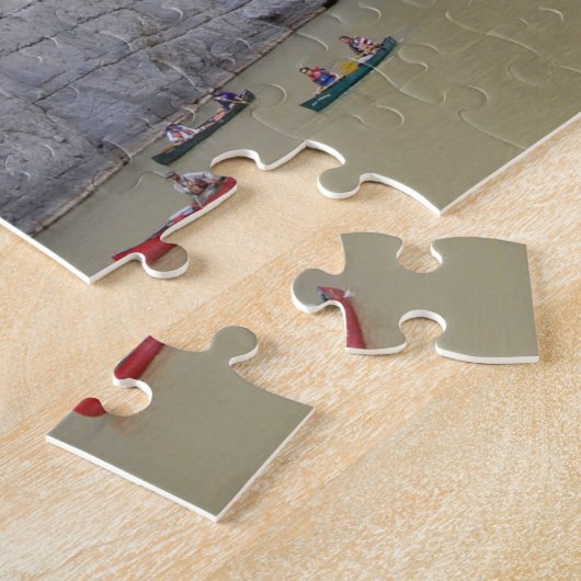 Kanoezing in het nationale park Big Bend Legpuzzel (Zijkant)