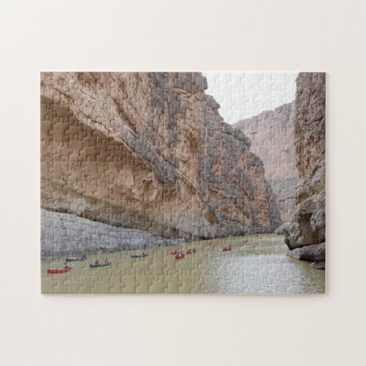 Kanoezing in het nationale park Big Bend Legpuzzel (Horizontaal)
