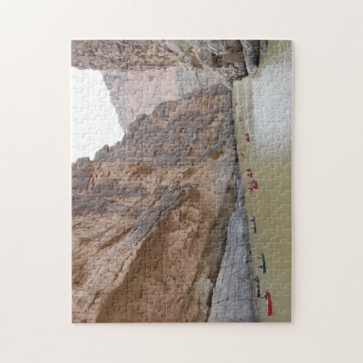 Kanoezing in het nationale park Big Bend Legpuzzel (Verticaal)