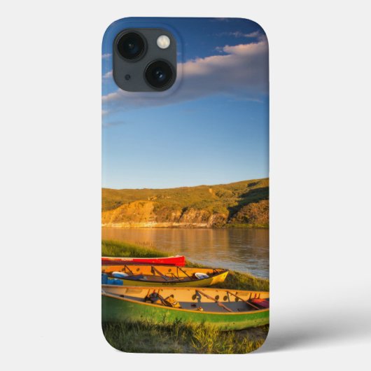 Kanoing langs de witte kliffen van Missouri Case-Mate iPhone Case (Achterkant)