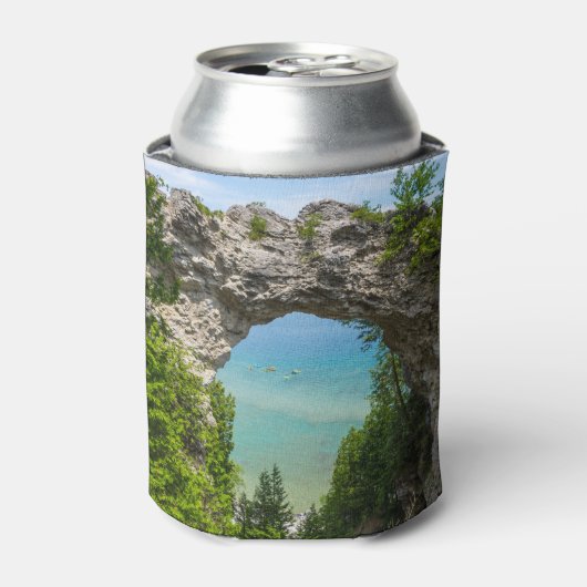 Kanoing op Arch Rock Blikjeskoeler (Blikje Voorkant)
