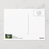 Kanoing op Arch Rock Briefkaart (Achterkant)